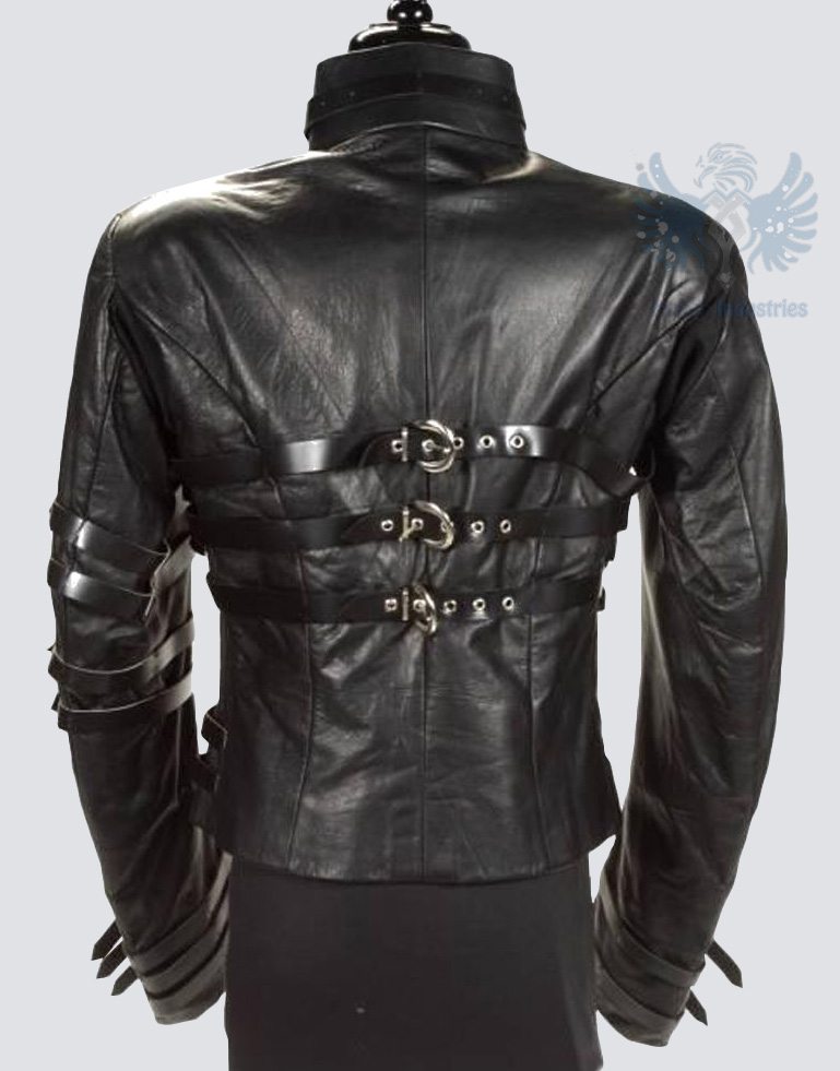 men-gothic-leather-jacket-hot-mj-punk-military-black-leather-jacket-front